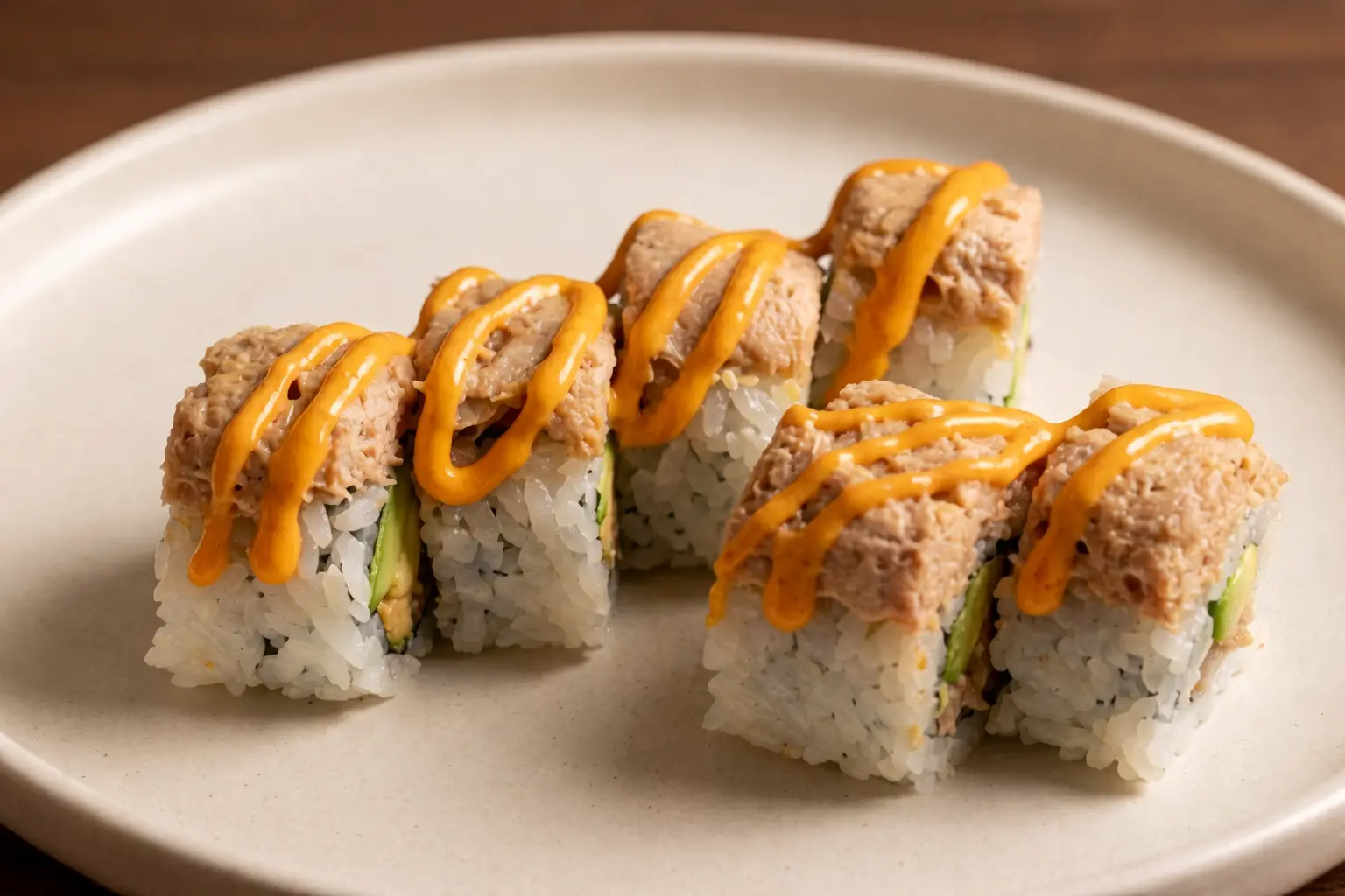 Breakfast Roll with egg cheese and bacon - Let's Sushi signature dish Regina